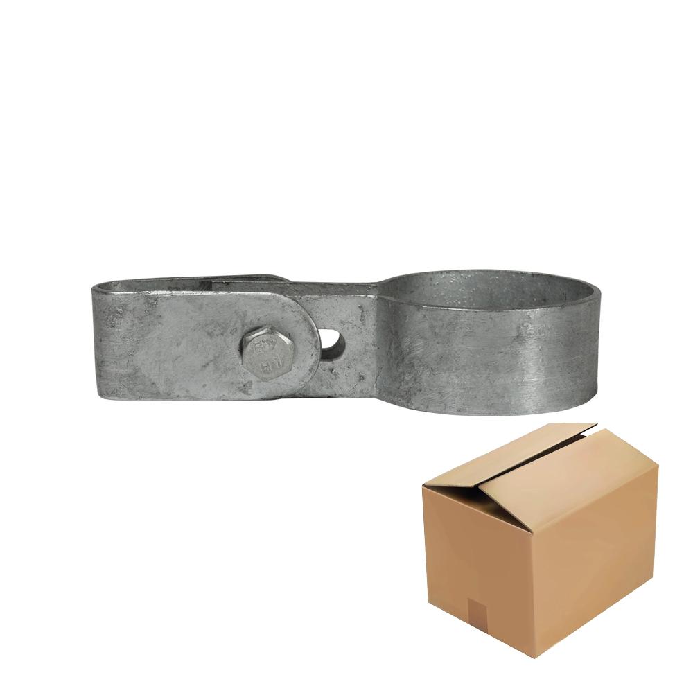Doos Gaasbevestigingsclip enkel-D / 42,4 mm (100 stuks)